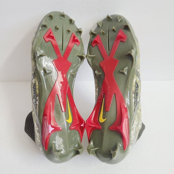 NEW Nike Alpha Menace 3 Travis Kelce Football Cleats FN0113-200 Size 11.5 Green main image 4